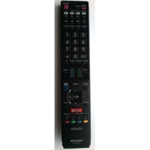 CONTROL REMOTO PARA TV 3D / SHARP GB005WJSA MODELO LC-60C7450